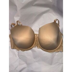 INC International Concepts 40DDD Full Coverage T-Shirt‎ Bra Convertible NWT nude